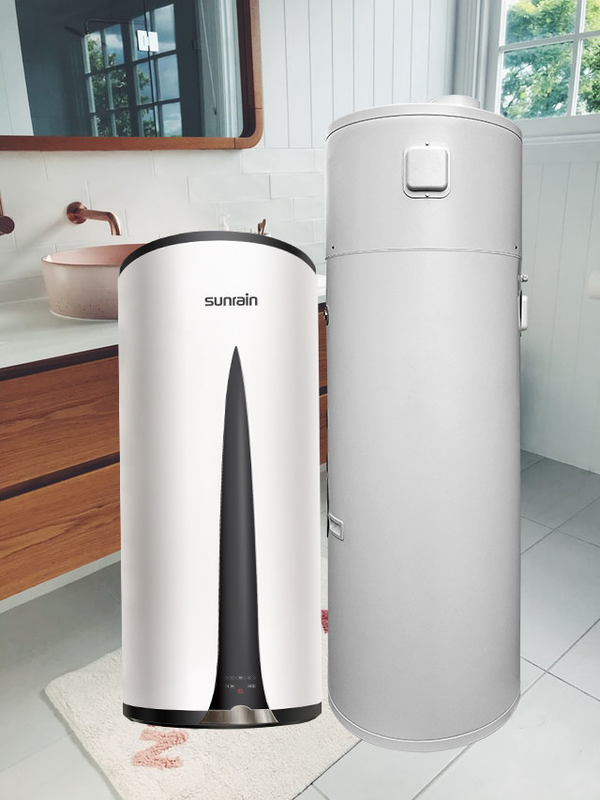 60L/80L/100L Wi-Fi R134a Pemanas Air Pendingin Pump Panas HI-COP tanpa saluran