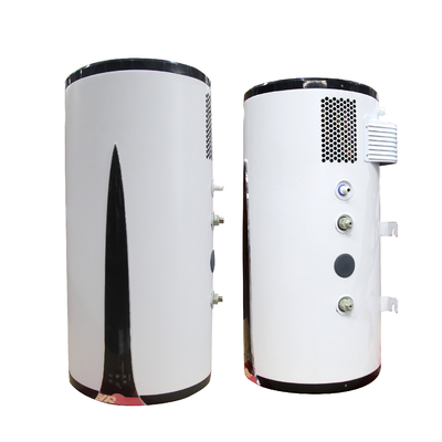 CE Pemanas Air Pompa Panas Paling Efisien Tipe Horizontal R134a 100l Pemanas Air Listrik