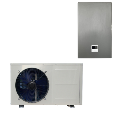 R410a 50Hz Listrik Membelah System EVI Technology Pompa panas Untuk Air Panas Domestik